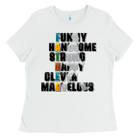 White father words Ladies Tee - AdoDesignShop