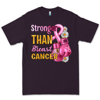 Plum Stronger than breast cancer Premium Tee - Artiststas