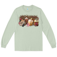 Matcha Hair Dresser Coffee Cups Long Sleeve Tee - MaliasSmallBusiness