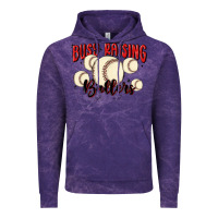 Cloud Purple busy raising ballers Vintage Hoodie - MaliasSmallBusiness
