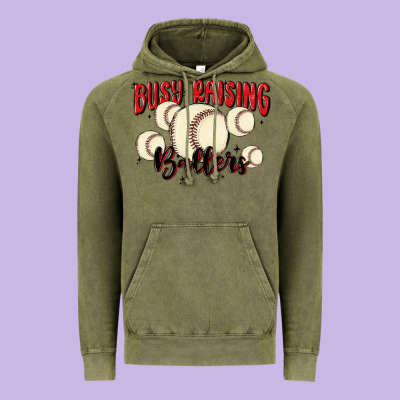 Busy Raising Ballers Vintage Hoodie Designed By Maliassmallbusiness
