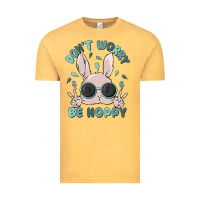 Don't Worry Be Hoppy Vintage Tee | Teevron