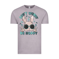 Vintage Zinc don't worry be hoppy Vintage Tee - MaliasSmallBusiness