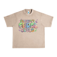 French Oak somebody's feral child Urban Heavy Tee - MaliasSmallBusiness
