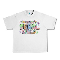 Lunar Rock somebody's feral child Urban Heavy Tee - MaliasSmallBusiness