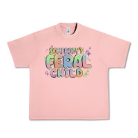 Salmon somebody's feral child Urban Heavy Tee - MaliasSmallBusiness