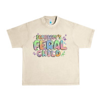 Sandshell somebody's feral child Urban Heavy Tee - MaliasSmallBusiness