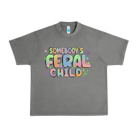 Tornado somebody's feral child Urban Heavy Tee - MaliasSmallBusiness