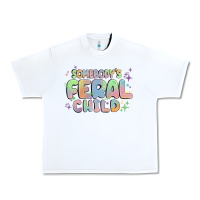 White somebody's feral child Urban Heavy Tee - MaliasSmallBusiness
