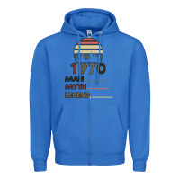 True Royal Vintage May 1970 Zipper Hoodie - Bettercallsaul