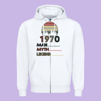 Vintage May 1970 Zipper Hoodie Designed By Bettercallsaul