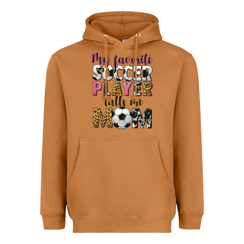 My Favorite Soccer Player Calls Me Mom Heavyweight Hoodie by CowGirlArtShop | Teevron