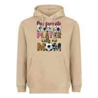 Mushroom my favorite soccer player calls me mom Heavyweight Hoodie - CowGirlArtShop