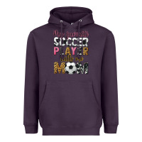 Plum my favorite soccer player calls me mom Heavyweight Hoodie - CowGirlArtShop