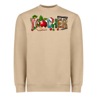 Mushroom christmas teacher Heavyweight Sweatshirt - NancyCooperArtShop