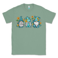 Sage sunflower gnomes Classic Tee - MaliasSmallBusiness