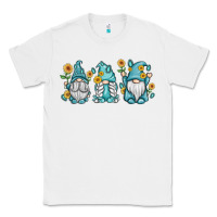 White sunflower gnomes Classic Tee - MaliasSmallBusiness