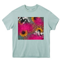Arona pink glitter leopard cowhide Heavy Core Tee - JahusDesignShop