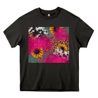 Asphalt pink glitter leopard cowhide Heavy Core Tee - JahusDesignShop
