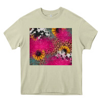 Mossy pink glitter leopard cowhide Heavy Core Tee - JahusDesignShop