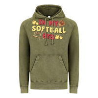 Vintage Olive in my softball era Vintage Hoodie - MaliasSmallBusiness