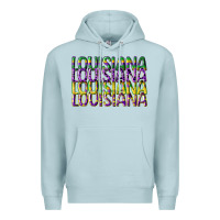Blue Mist louisiana mardi gras Premium Hoodie - CowGirlArtShop