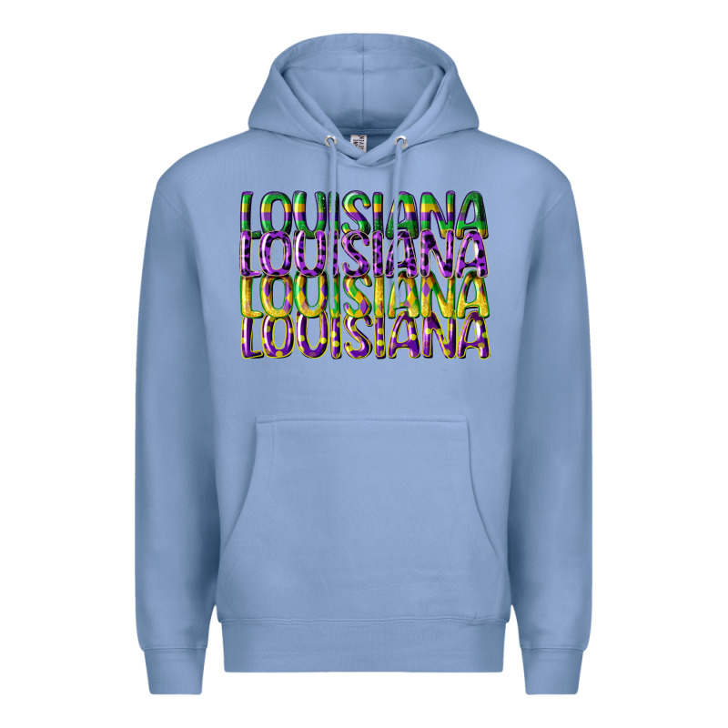 Louisiana Mardi Gras Premium Hoodie by CowGirlArtShop | Teevron