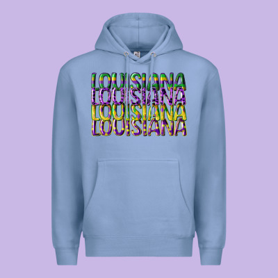 Louisiana Mardi Gras Premium Hoodie Designed By Cowgirlartshop