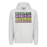Dove Grey louisiana mardi gras Premium Hoodie - CowGirlArtShop