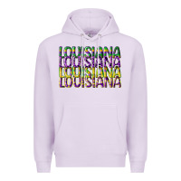 Lilac louisiana mardi gras Premium Hoodie - CowGirlArtShop