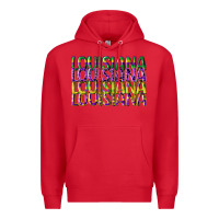 Red louisiana mardi gras Premium Hoodie - CowGirlArtShop
