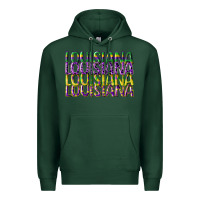 Sports Green louisiana mardi gras Premium Hoodie - CowGirlArtShop