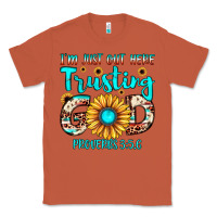 Copper i m just out here trusting god proverbs 3 5,6 Classic Tee - JahusDesignShop