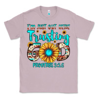 Lilac i m just out here trusting god proverbs 3 5,6 Classic Tee - JahusDesignShop