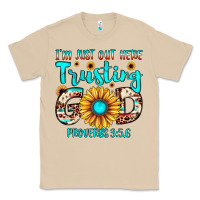 Mushroom i m just out here trusting god proverbs 3 5,6 Classic Tee - JahusDesignShop