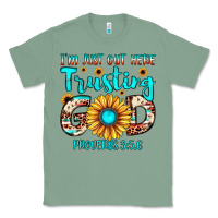 Sage i m just out here trusting god proverbs 3 5,6 Classic Tee - JahusDesignShop