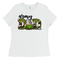 White army dad Ladies Tee - AdoDesignShop