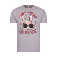 Vintage Zinc don't worry be hoppy Vintage Tee - MaliasSmallBusiness