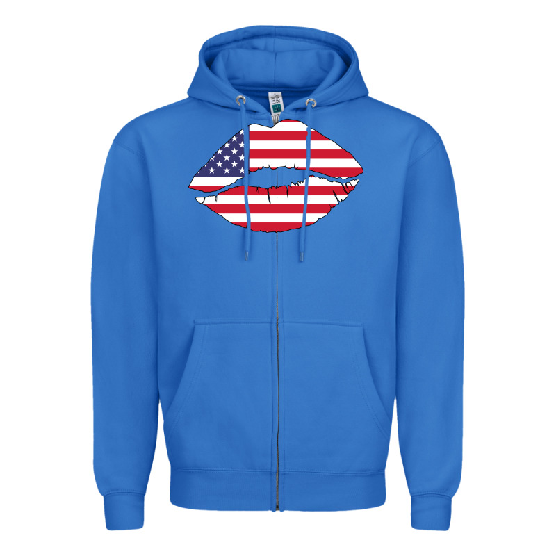 American Lip Zipper Hoodie by Bettercallsaul | Teevron