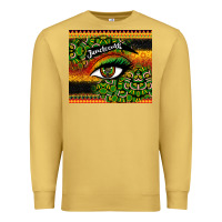 Antique Gold juneteenth eyelash Premium Sweatshirt - CowGirlArtShop