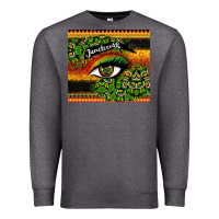 Charcoal Heather juneteenth eyelash Premium Sweatshirt - CowGirlArtShop