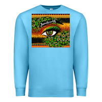 Ocean Blue juneteenth eyelash Premium Sweatshirt - CowGirlArtShop