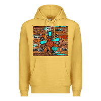 Antique Gold turkey Premium Hoodie - JahusDesignShop