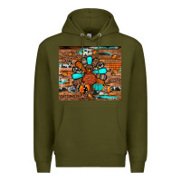 Army Green turkey Premium Hoodie - JahusDesignShop