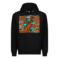 Black turkey Premium Hoodie - JahusDesignShop
