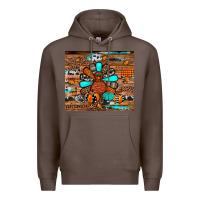 Coffee turkey Premium Hoodie - JahusDesignShop