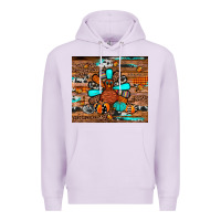 Lilac turkey Premium Hoodie - JahusDesignShop