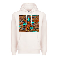 Pale Pink turkey Premium Hoodie - JahusDesignShop