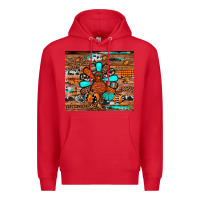 Red turkey Premium Hoodie - JahusDesignShop