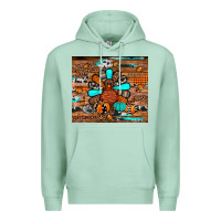 Seafoam turkey Premium Hoodie - JahusDesignShop